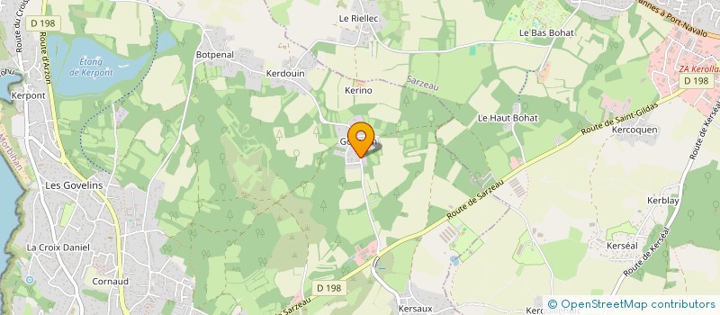 localisation de l'entreprise TEM  SAINT-GILDAS-DE-RHUYS