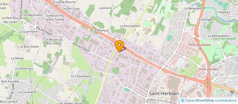 localisation de l'entreprise TEM-BATI à SAINT-HERBLAIN