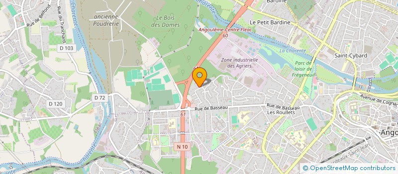 localisation de l'entreprise TEM(P)S LIBRE (PAR NATURE) à ANGOULEME