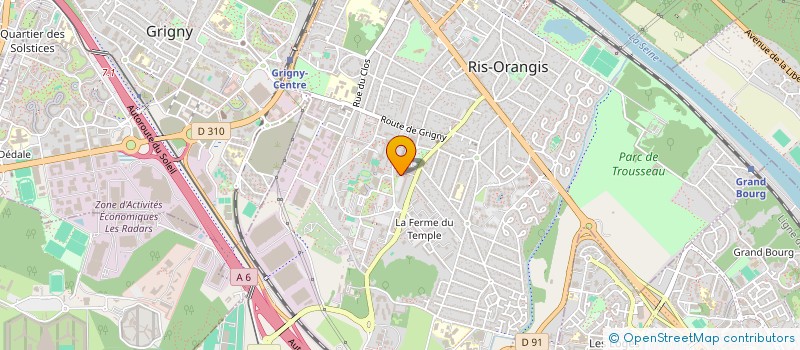 localisation de l'entreprise TEM PRO à SAINT-MAUR-DES-FOSSES