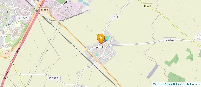localisation de l'entreprise TEM5G à GELLAINVILLE