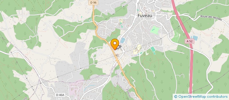 localisation de l'entreprise TEMA à FUVEAU