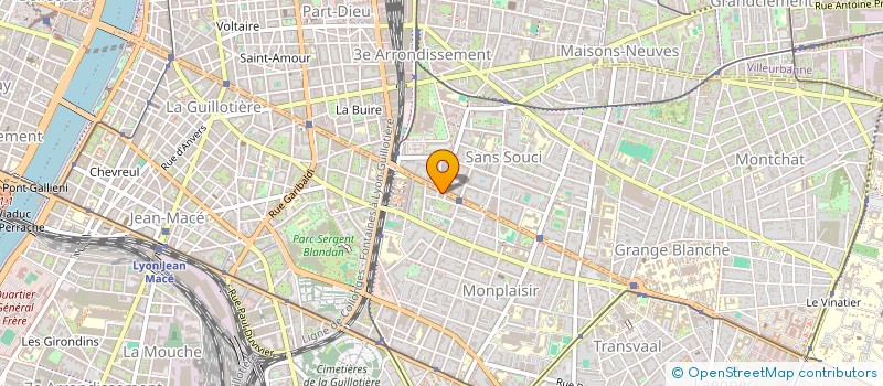 localisation de l'entreprise TEMA  LYON