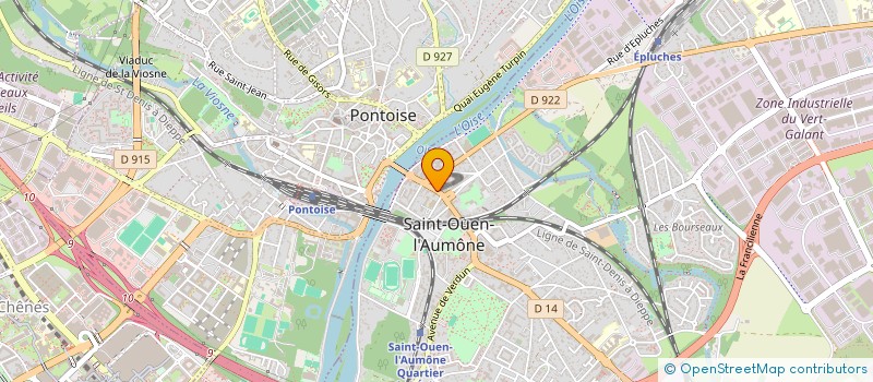 localisation de l'entreprise TEMA  SAINT-OUEN-L'AUMONE