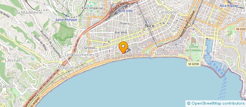 localisation de l'entreprise TEMA  NICE