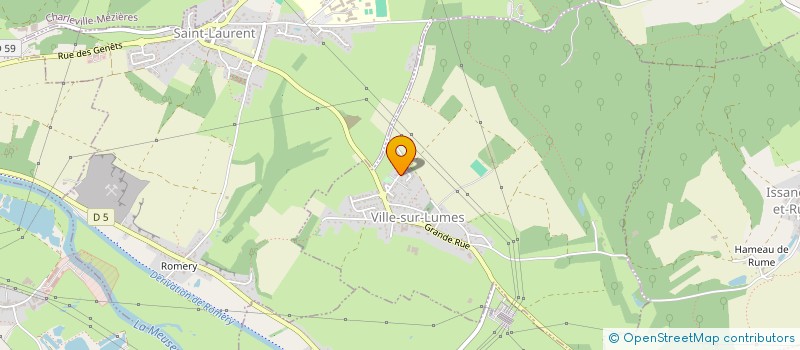 localisation de l'entreprise TEMA DG  VILLE-SUR-LUMES