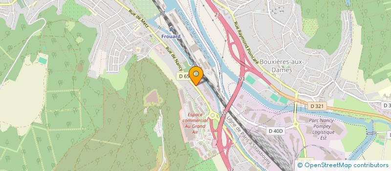 localisation de l'entreprise TEMA FLEURS  FROUARD