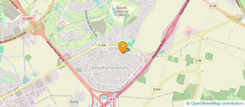 localisation de l'entreprise TEMA LA DEGZ  BAILLY-ROMAINVILLIERS