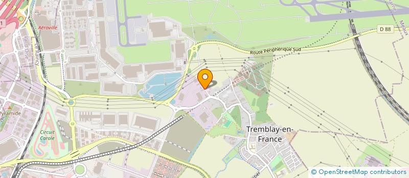 localisation de l'entreprise TEMA'S CAKE CORPORATION  TREMBLAY-EN-FRANCE