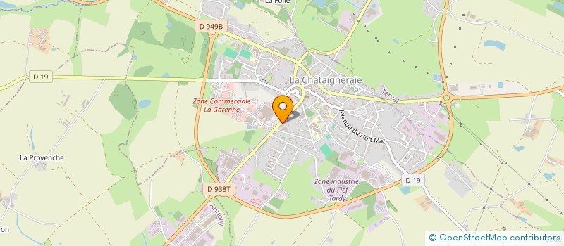 localisation de l'entreprise TEMA SOLAIRE  ANTIGNY