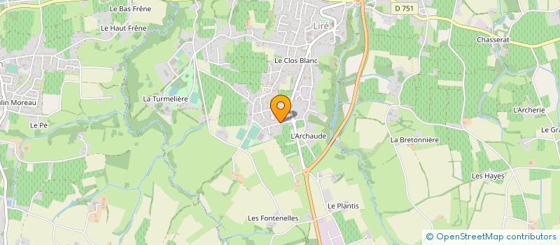 localisation de l'entreprise TEMA  TRANSPORTS EUROPEENS MAUGES ANJOU à MONTREVAULT-SUR-EVRE