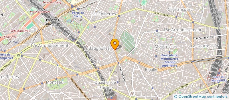 localisation de l'entreprise TEMACT  PARIS