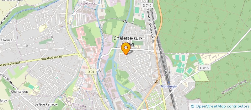 localisation de l'entreprise TEMADEN à CHALETTE-SUR-LOING