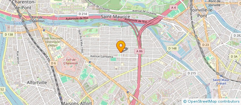 localisation de l'entreprise TEMAF IRINY à MAISONS-ALFORT