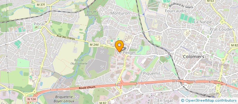 localisation de l'entreprise TEMANA à COLOMIERS