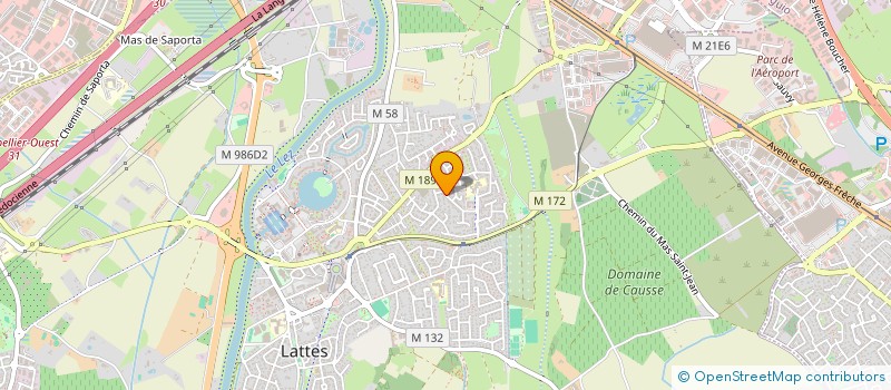 localisation de l'entreprise TEMANA à LATTES