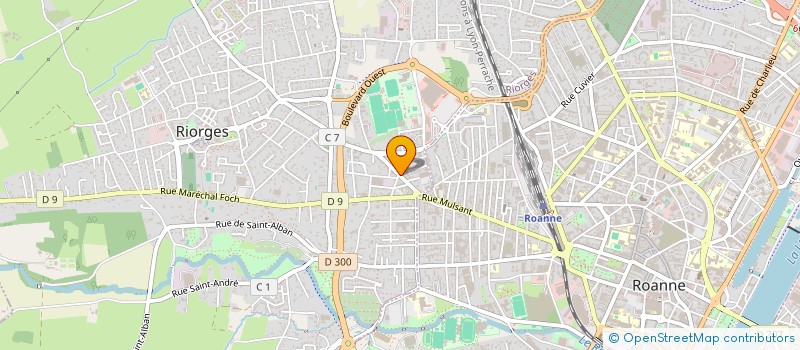 localisation de l'entreprise TEMB à RIORGES