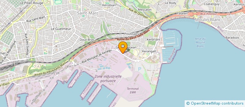 localisation de l'entreprise TEMB IMMO  BREST