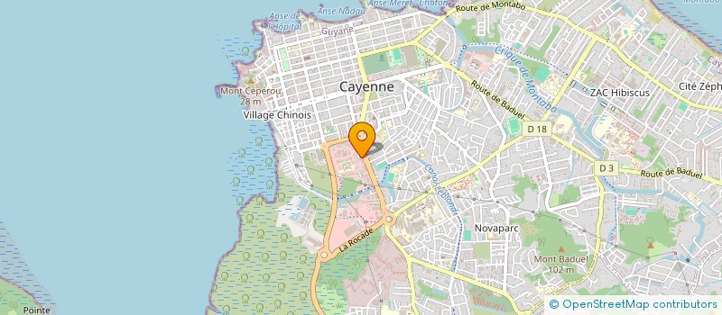 localisation de l'entreprise TEMBEYANA  CAYENNE