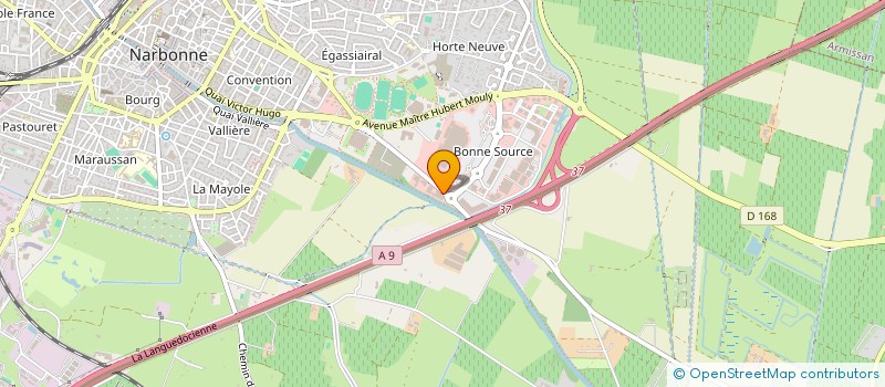 localisation de l'entreprise TEMC  NARBONNE