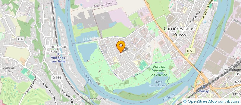 localisation de l'entreprise TEMC  CARRIERES-SOUS-POISSY