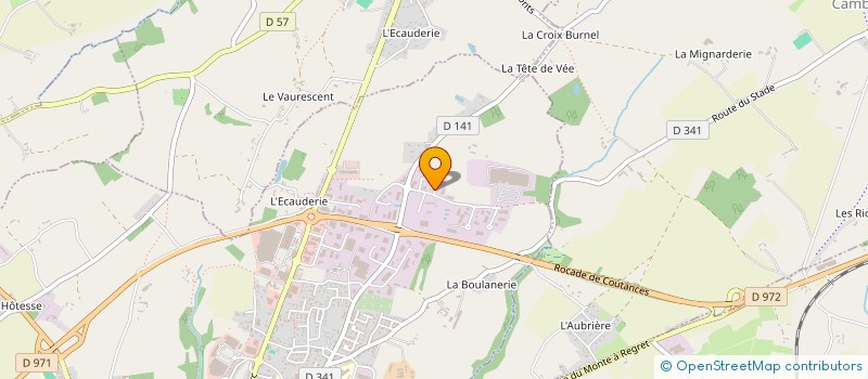 localisation de l'entreprise TEMC  COUTANCES