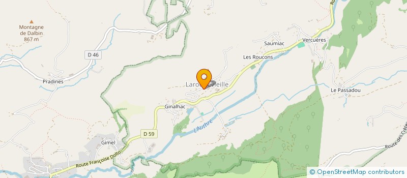 localisation de l'entreprise TEME à LAROQUEVIEILLE