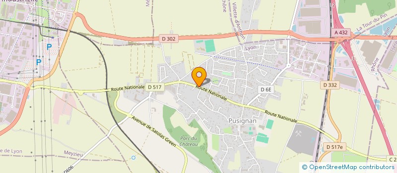 localisation de l'entreprise TEMEL  PUSIGNAN