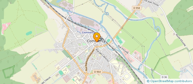 localisation de l'entreprise TEMEL  COMMERCY