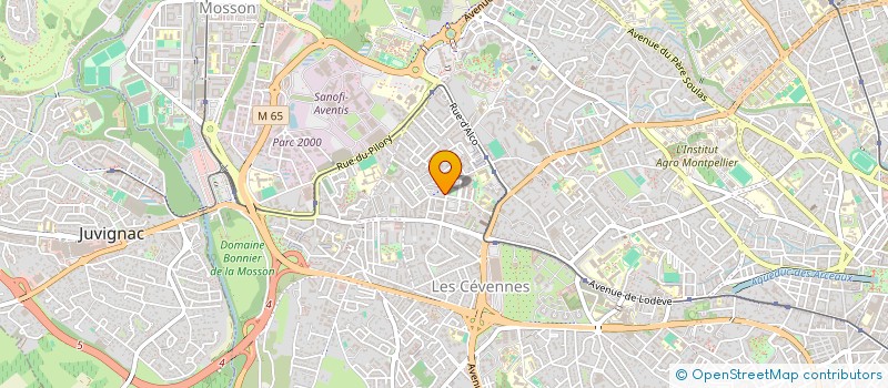 localisation de l'entreprise TEMEL ET FILS CONSTRUCTION à MONTPELLIER