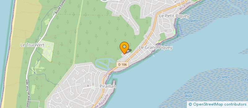 localisation de l'entreprise TEMENIA  LEGE-CAP-FERRET