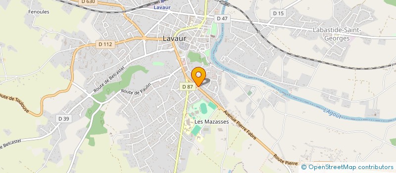 localisation de l'entreprise TEMENOS à LAVAUR