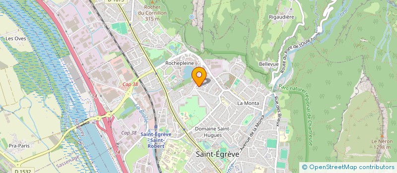 localisation de l'entreprise TEMENTO SYSTEMS à SAINT-EGREVE