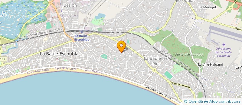 localisation de l'entreprise TEMES à LA BAULE-ESCOUBLAC