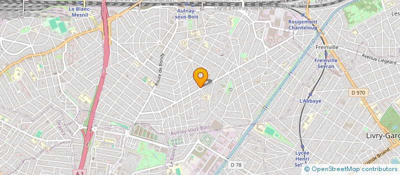 localisation de l'entreprise TEMIRAT à AULNAY-SOUS-BOIS