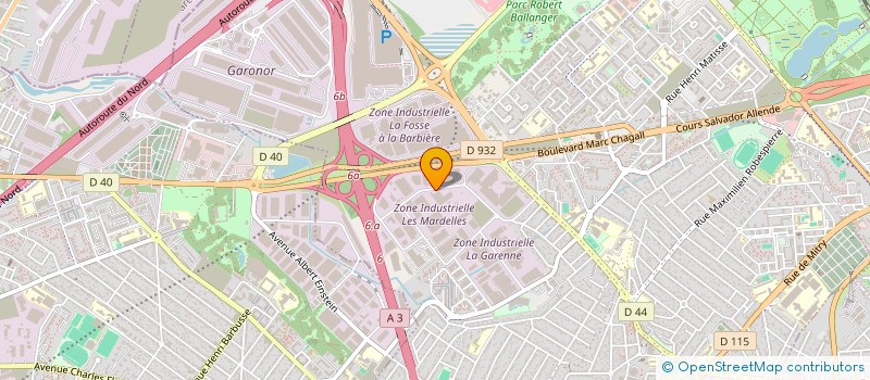 localisation de l'entreprise TEMIS LUXURY GROUP L'H à AULNAY-SOUS-BOIS