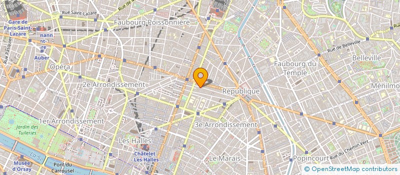 localisation de l'entreprise TEMIX à PARIS