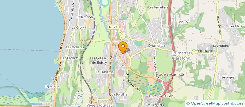 localisation de l'entreprise TEMOE GENERATIONS  DRUMETTAZ-CLARAFOND