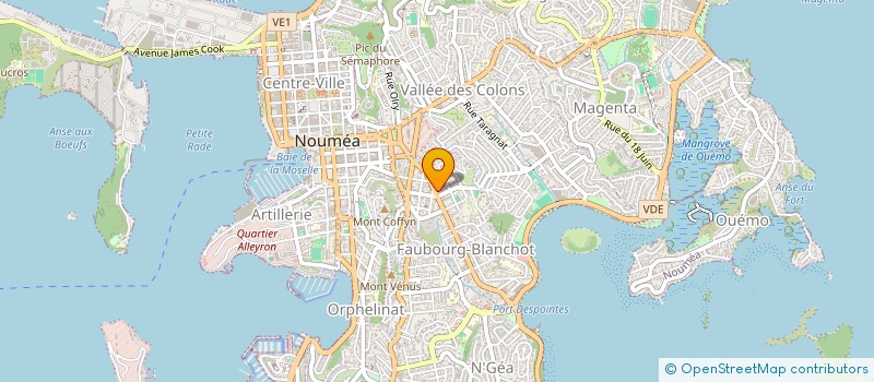 localisation de l'entreprise TEMOIGNAGE D'UN PASSE  NOUMEA