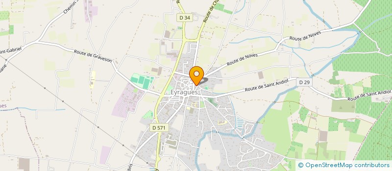 localisation de l'entreprise TEMOIGNAGE ET PATRIMOINE à EYRAGUES