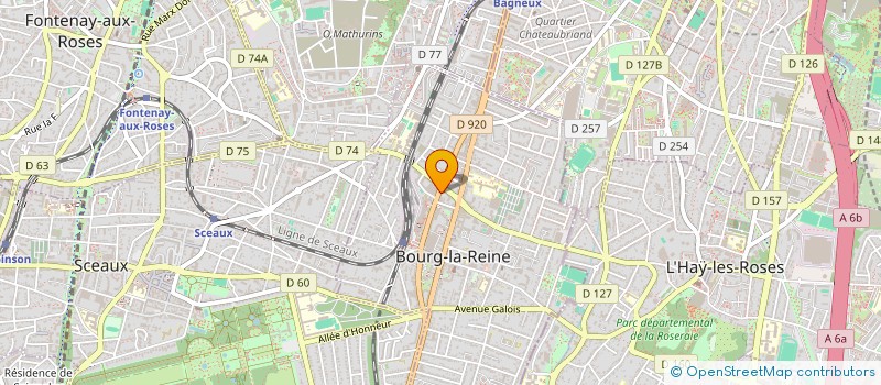 localisation de l'entreprise TEMOINS à BOURG-LA-REINE