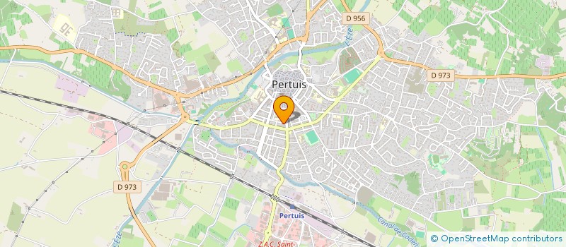 localisation de l'entreprise TEMOINS DE JEHOVAH  PERTUIS