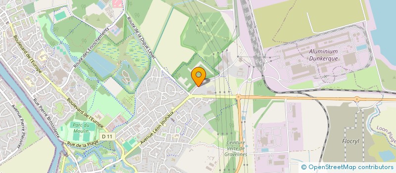 localisation de l'entreprise TEMOINS DE JEHOVAH DE GRAVELINES à GRAVELINES