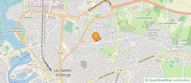 localisation de l'entreprise TEMOINS DE L AMOUR ET DE L ESPERANCE à LES SABLES D'OLONNE