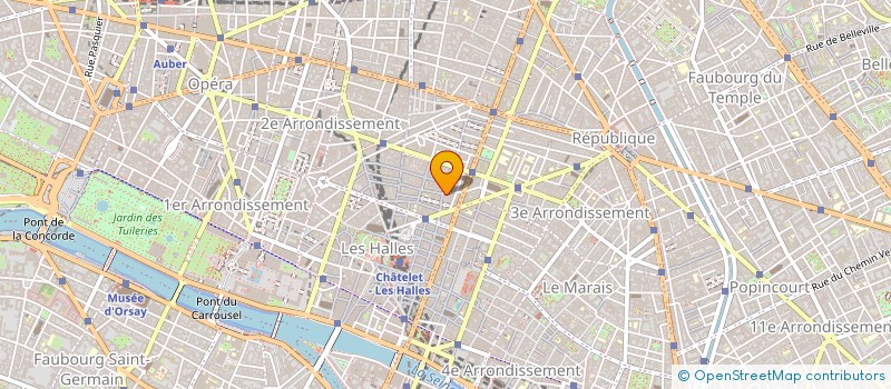 localisation de l'entreprise TEMOINS DE PARIS - CENTRE DE RESSOURCES ORALES SUR L'HISTOIRE DE PARIS ET DE L'ILE-DE-FRANCE à PARIS