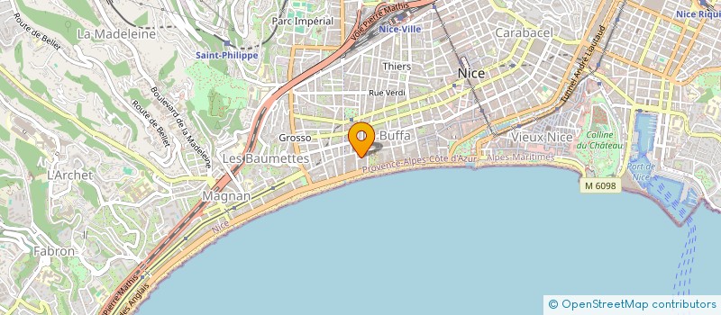 localisation de l'entreprise TEMONICE  NICE