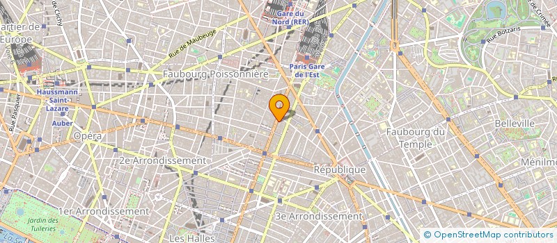 localisation de l'entreprise TEMP  PARIS