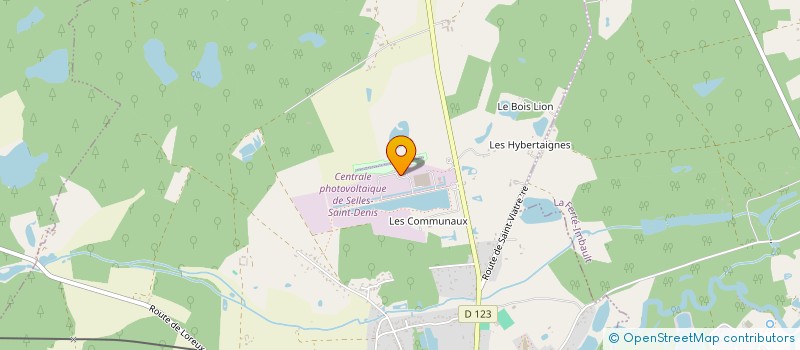 localisation de l'entreprise TEMP  SELLES-SAINT-DENIS