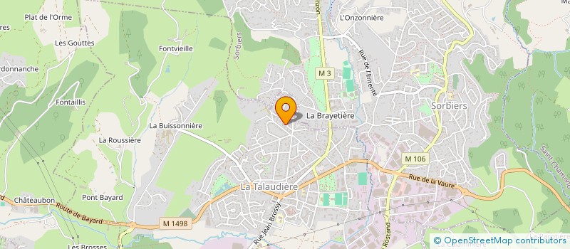 localisation de l'entreprise TEMP CONTROL  LA TALAUDIERE