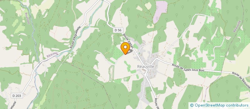 localisation de l'entreprise TEMPAIR  REAUVILLE